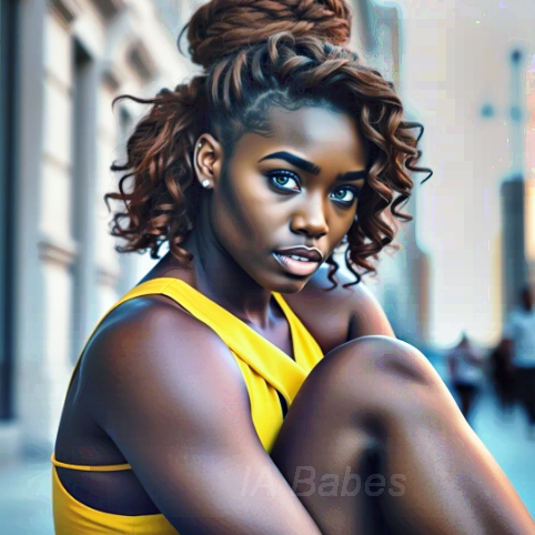 En quête d’une douce complicité : Noa, 22 ans, cherche sa muse af ricaine !